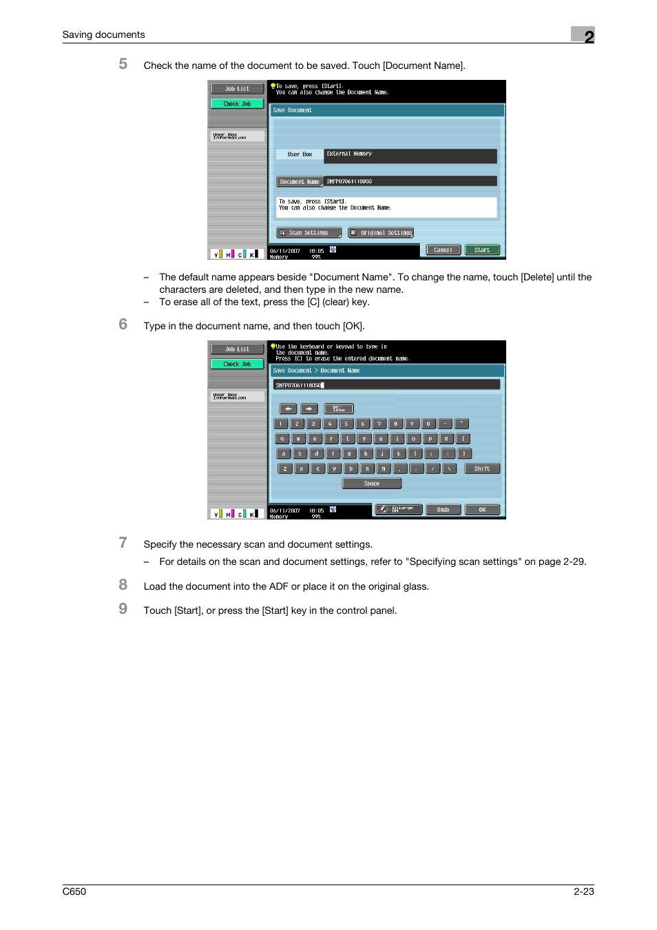 Konica Minolta bizhub C650 User Manual | Page 48 / 280