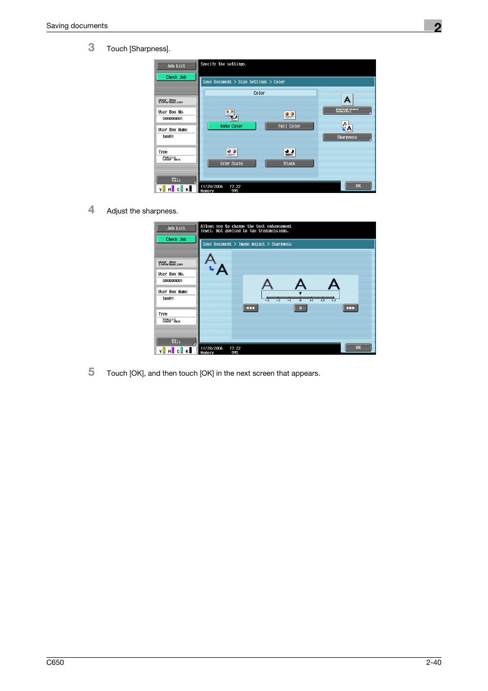 Konica Minolta bizhub C650 User Manual | Page 65 / 280