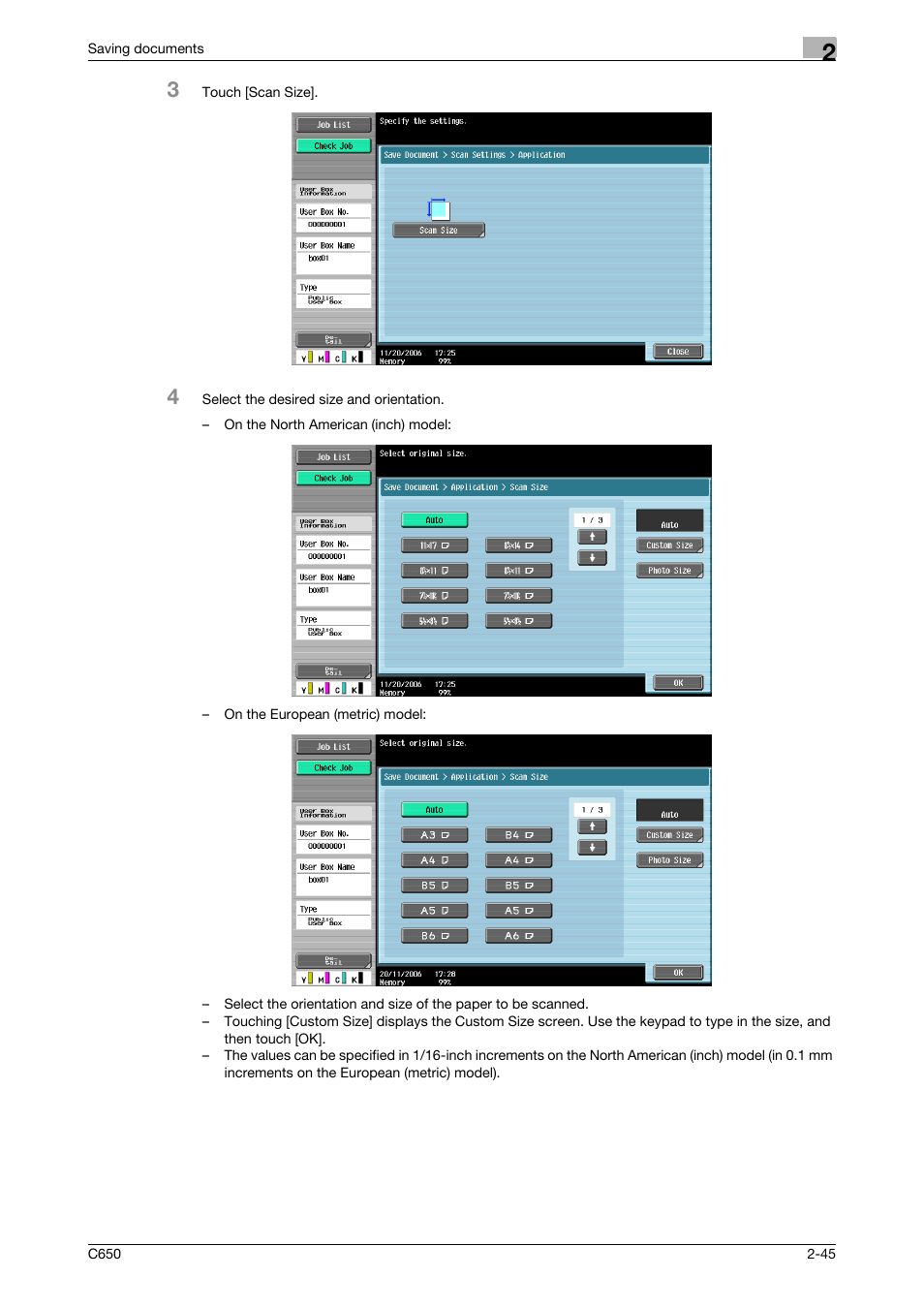 Konica Minolta bizhub C650 User Manual | Page 70 / 280