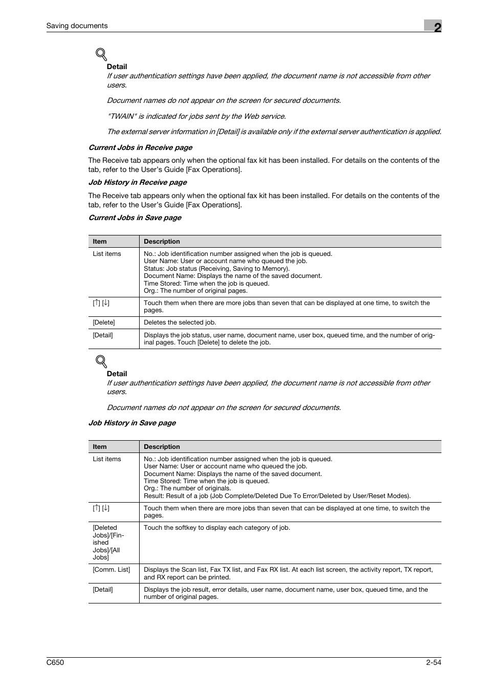 Konica Minolta bizhub C650 User Manual | Page 79 / 280