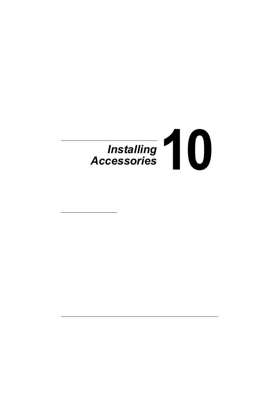 Ch.10 installing accessories, 10 installing accessories | Konica Minolta magicolor 7450 II grafx User Manual | Page 213 / 252