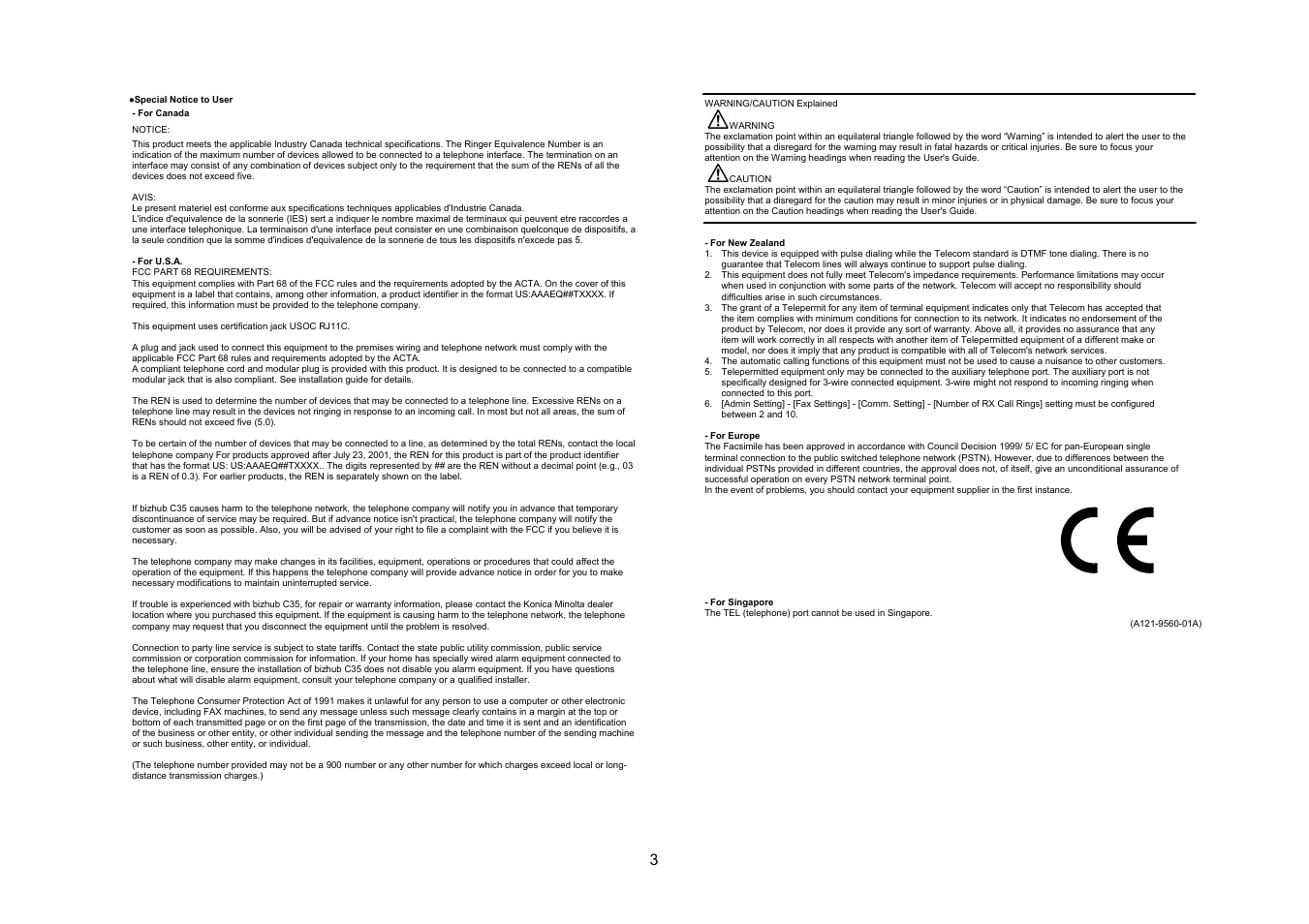 Konica Minolta bizhub C35 User Manual | Page 4 / 49