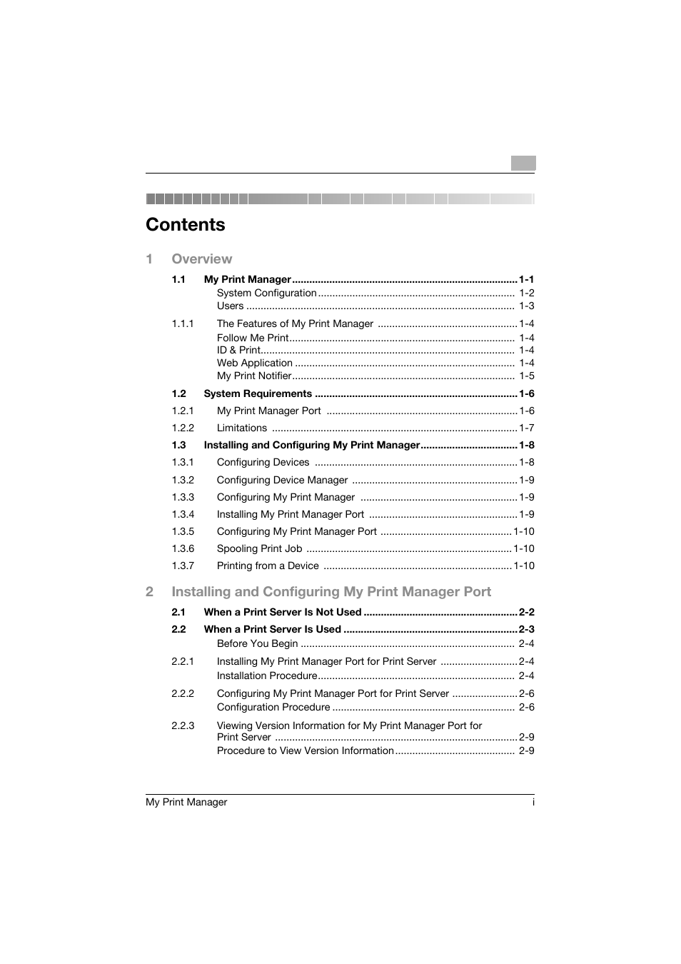 Konica Minolta PageScope Enterprise Suite User Manual | Page 2 / 65