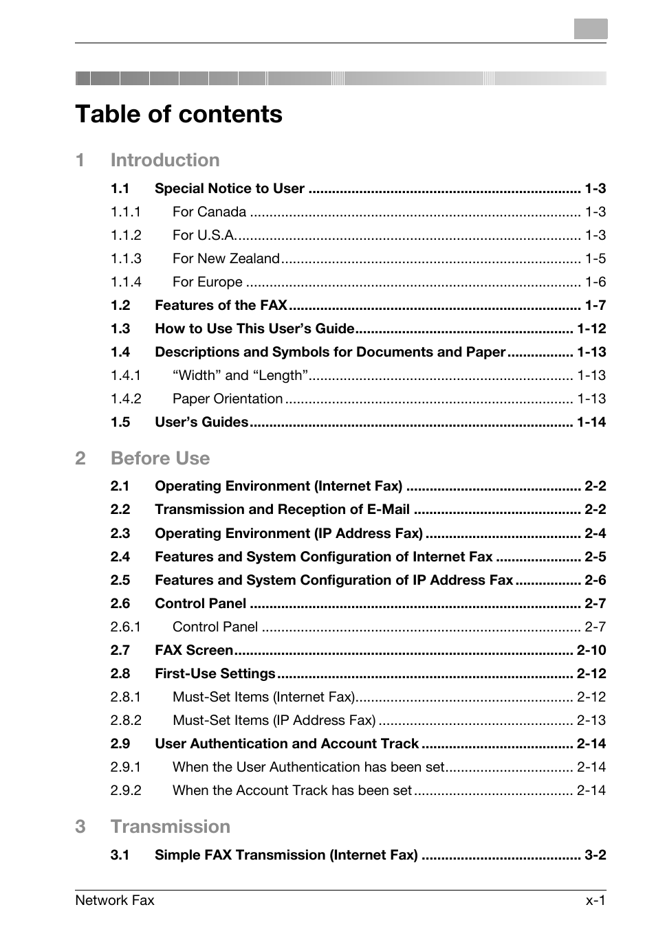 Konica Minolta bizhub 750 User Manual | Page 2 / 334