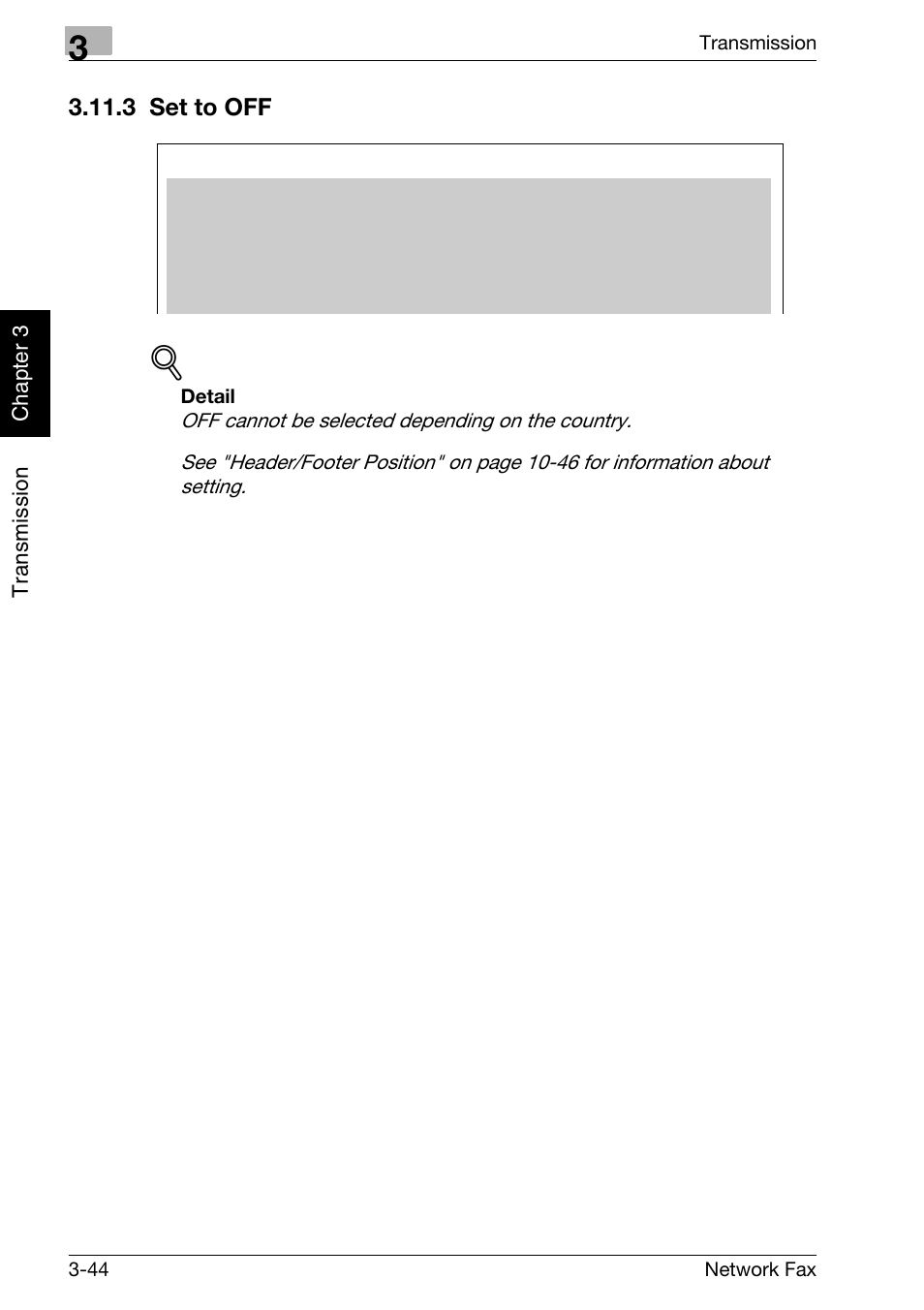 3 set to off, Set to off -44 | Konica Minolta bizhub 750 User Manual | Page 83 / 334