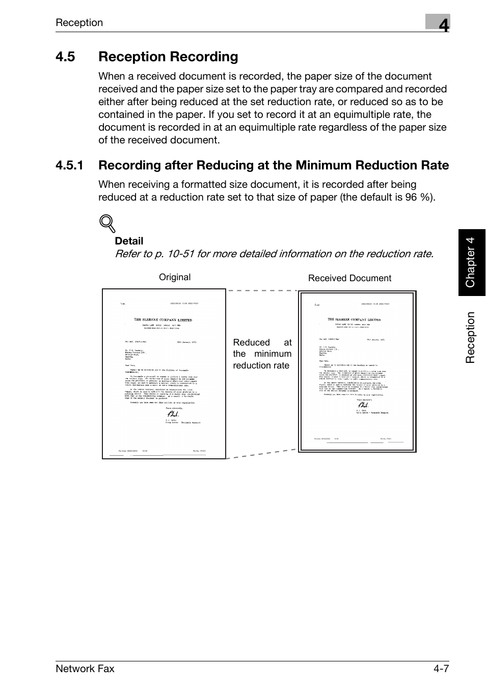 5 reception recording, Reception recording -7 | Konica Minolta bizhub 750 User Manual | Page 90 / 334