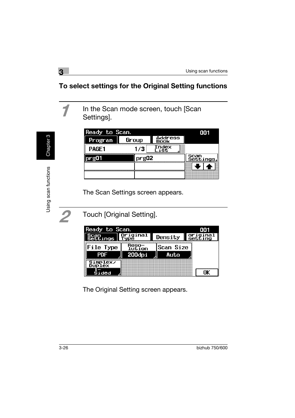 Konica Minolta bizhub 750 User Manual | Page 105 / 150