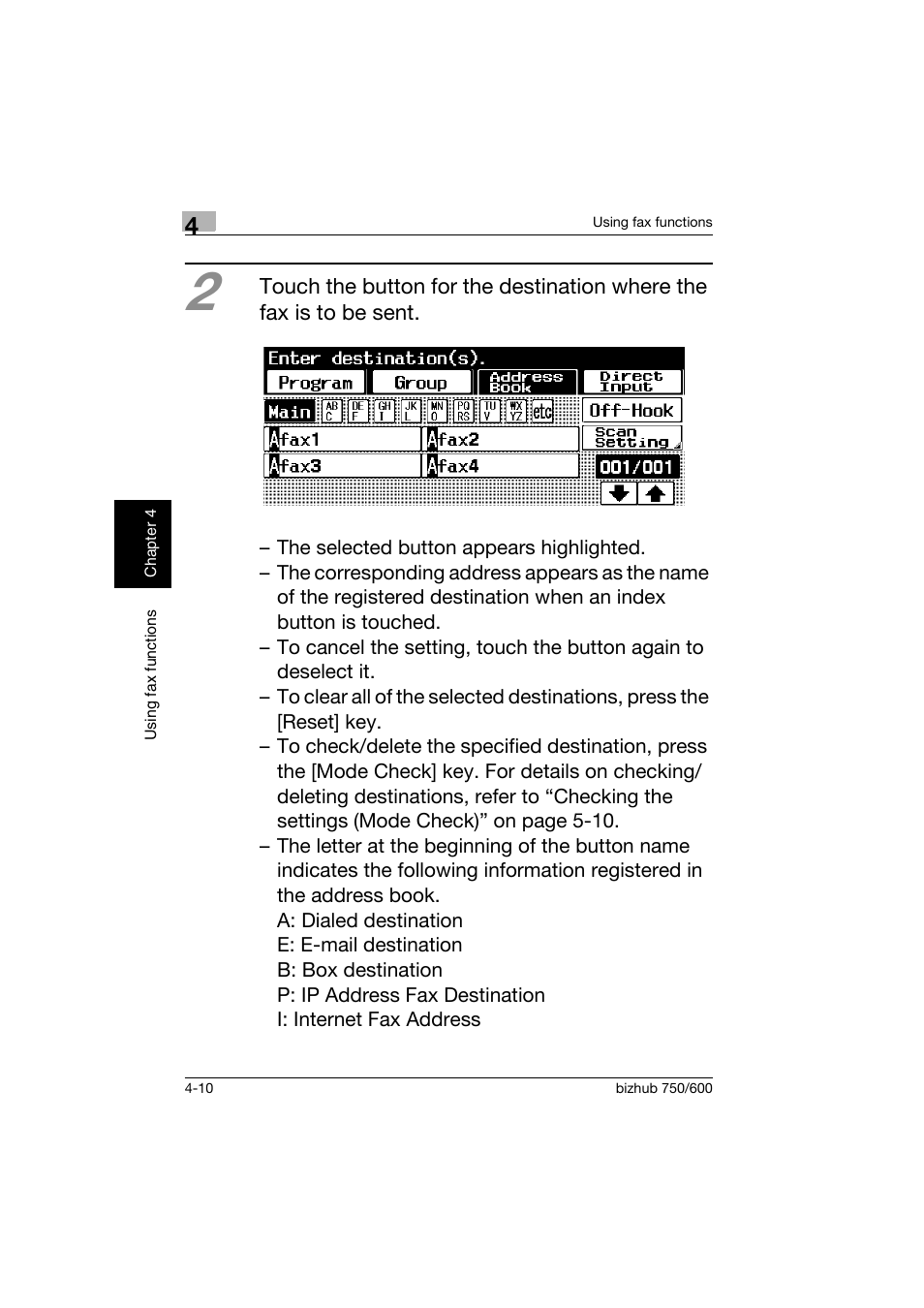 Konica Minolta bizhub 750 User Manual | Page 117 / 150