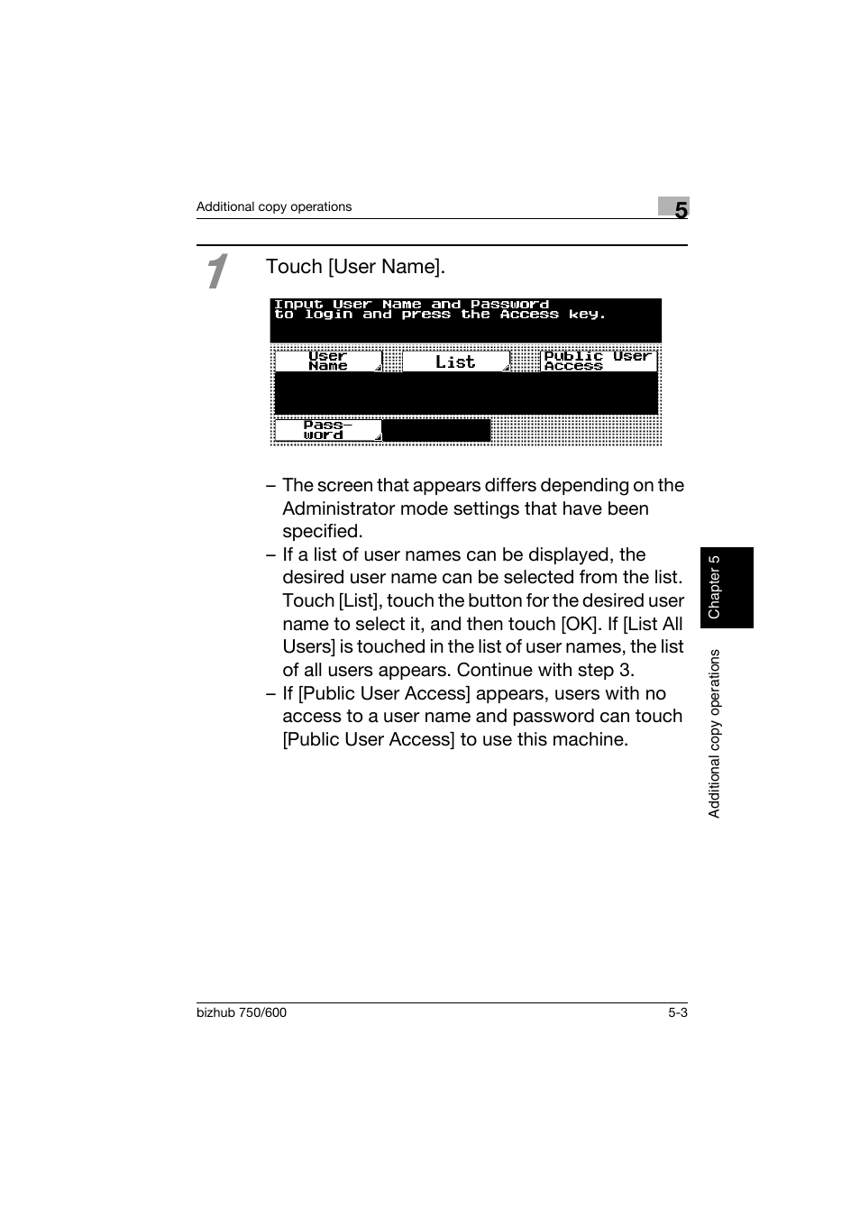 Konica Minolta bizhub 750 User Manual | Page 136 / 150