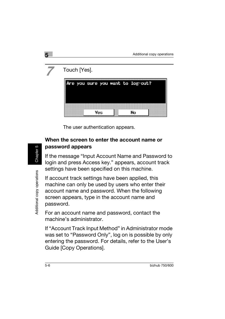 Konica Minolta bizhub 750 User Manual | Page 139 / 150