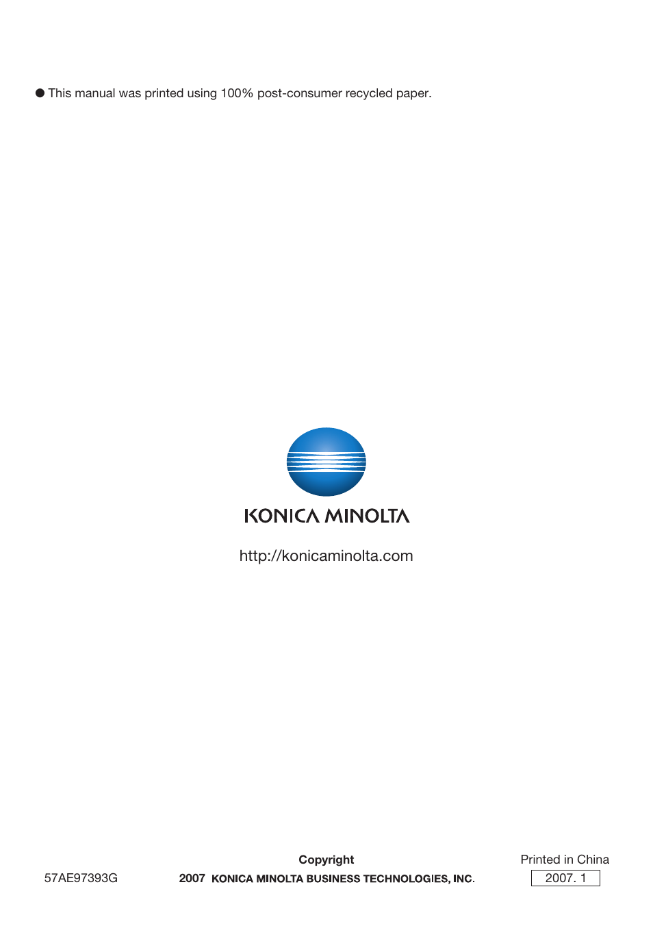 Konica Minolta bizhub 750 User Manual | Page 150 / 150