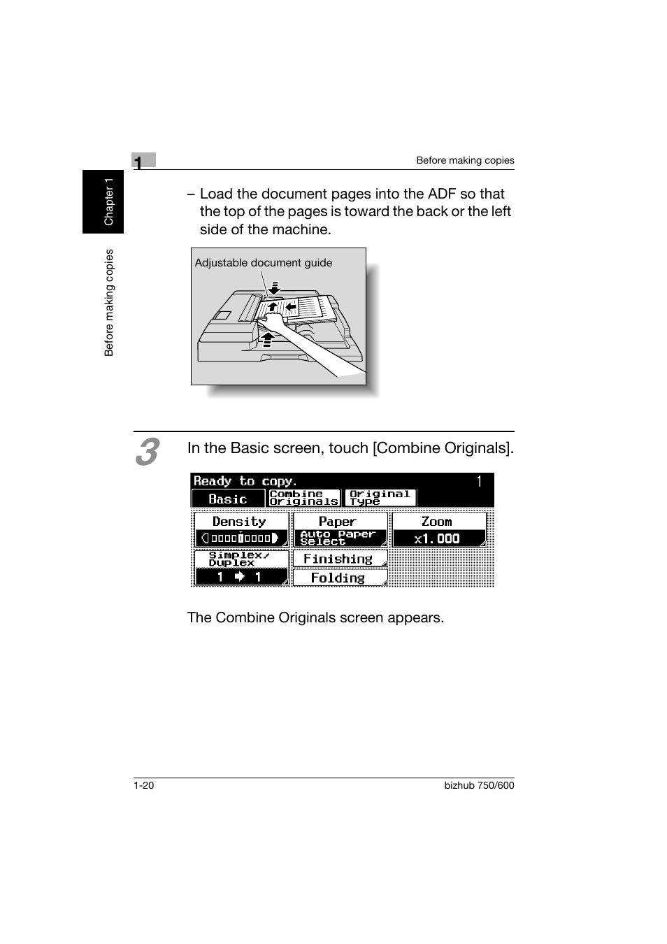 Konica Minolta bizhub 750 User Manual | Page 31 / 150