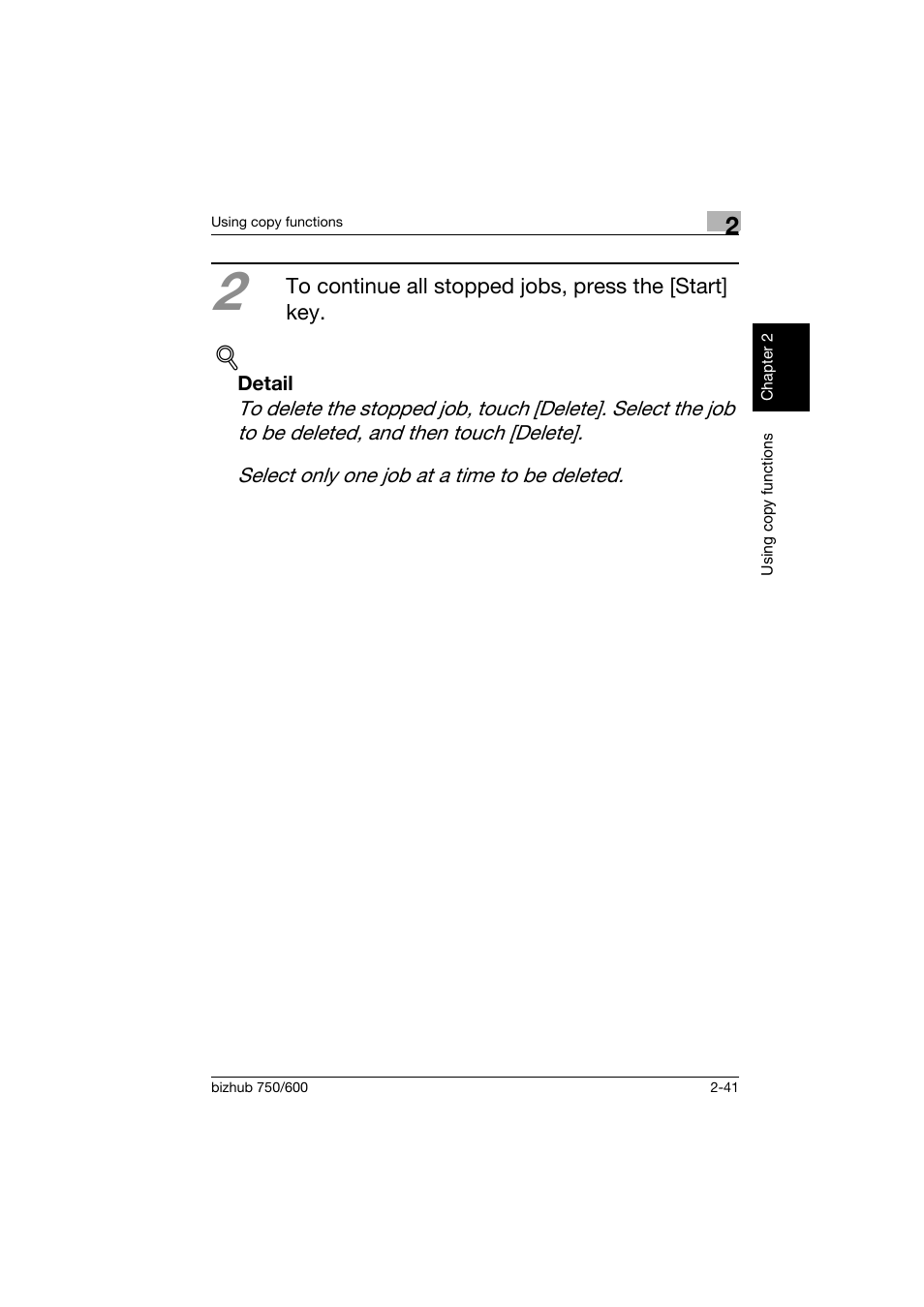 Konica Minolta bizhub 750 User Manual | Page 78 / 150