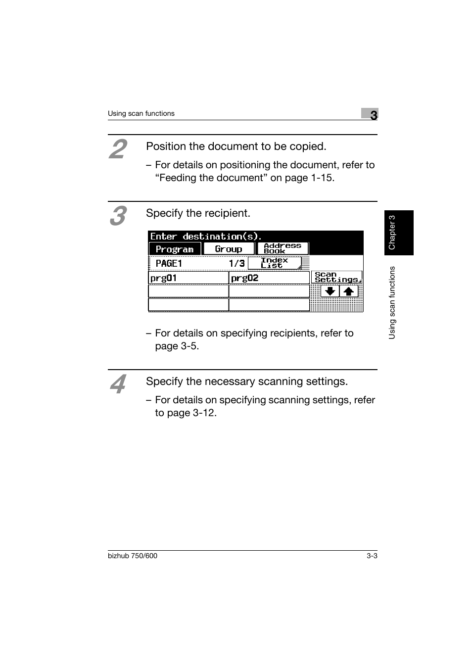 Konica Minolta bizhub 750 User Manual | Page 82 / 150