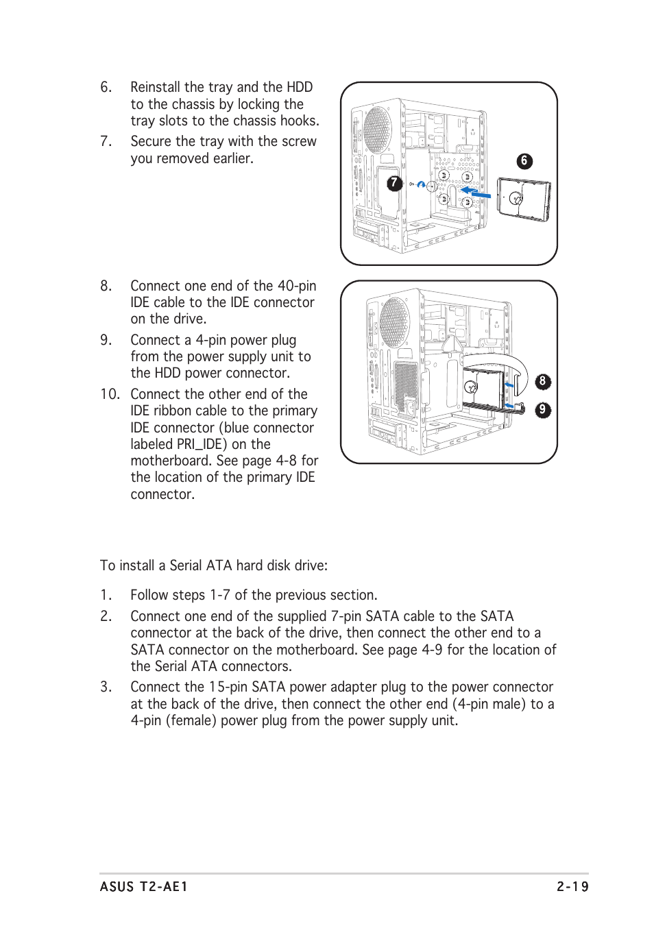 Asus T2-AE1 User Manual | Page 37 / 104