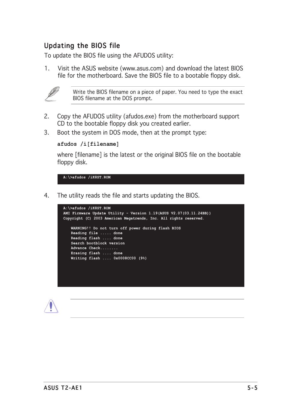 Asus T2-AE1 User Manual | Page 69 / 104