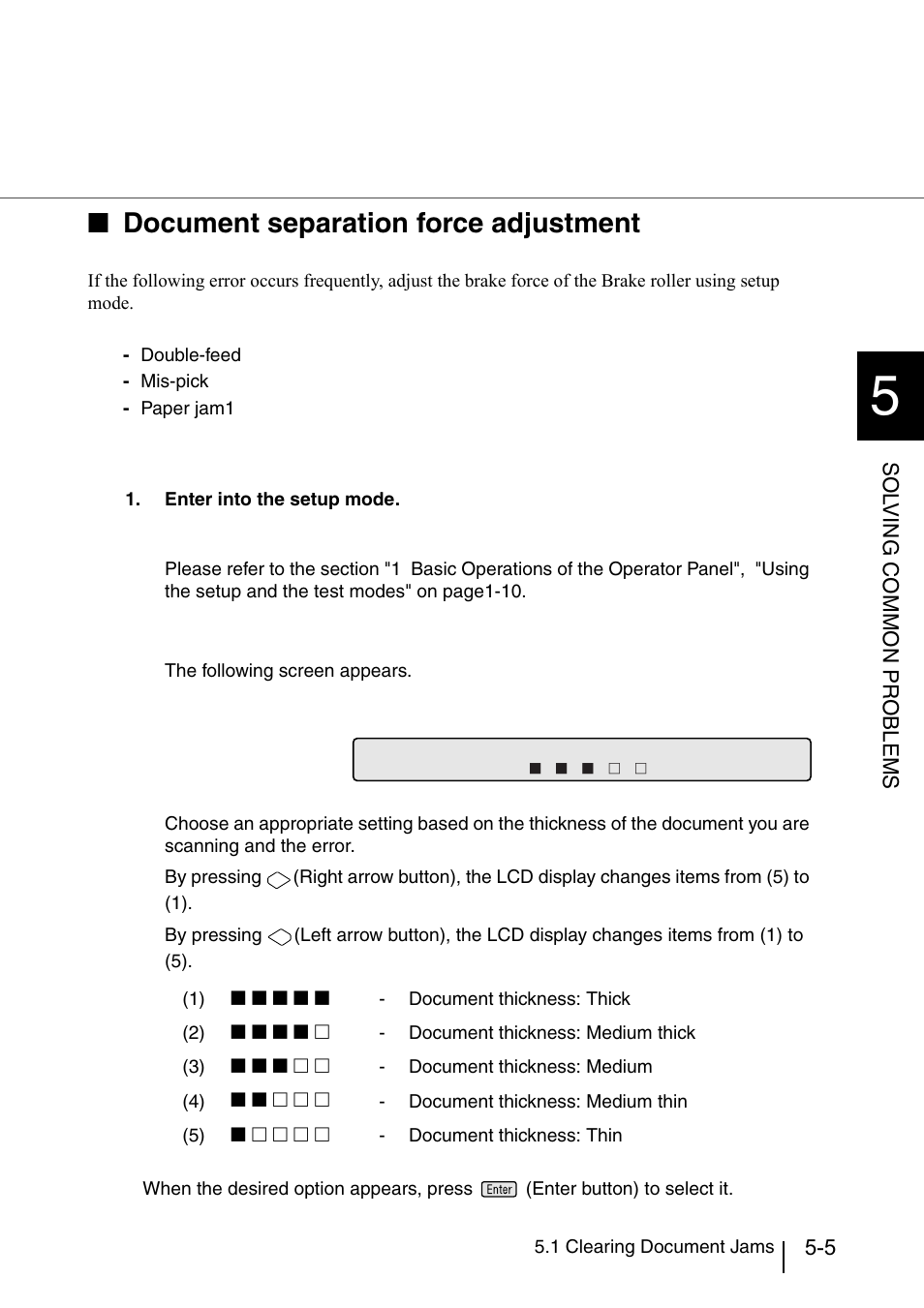 Document separation force adjustment, Sol v ing common pr oblems | Konica Minolta Fujitsu Scanner User Manual | Page 163 / 316