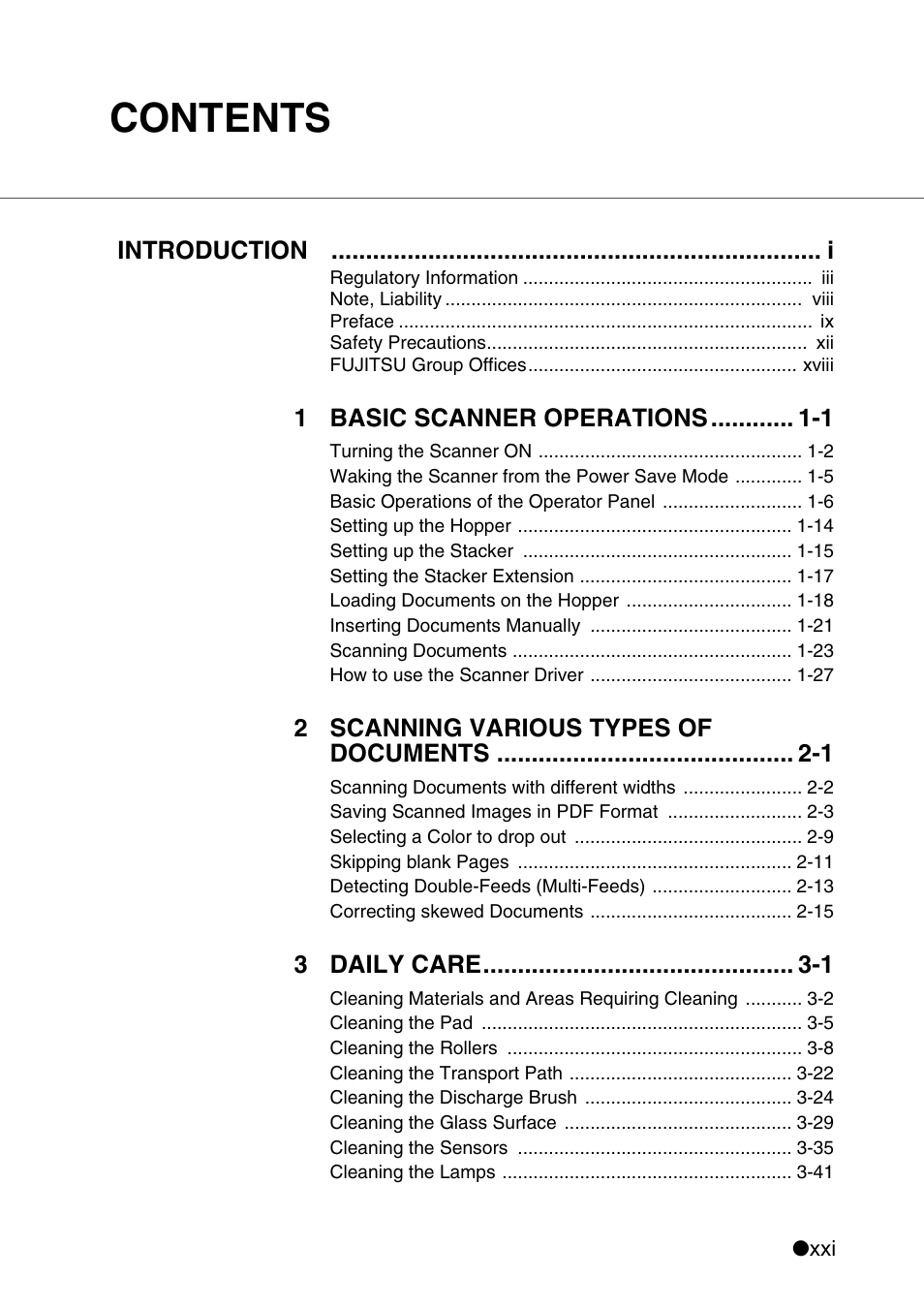 Konica Minolta Fujitsu Scanner User Manual | Page 23 / 316