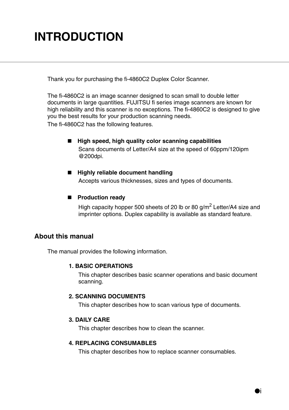 Introduction | Konica Minolta Fujitsu Scanner User Manual | Page 3 / 316