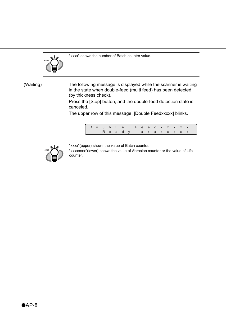 Ap-8 | Konica Minolta Fujitsu Scanner User Manual | Page 302 / 316