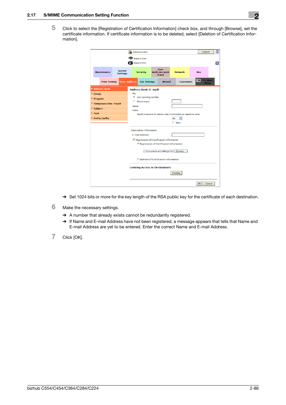 Konica Minolta bizhub C364 User Manual | Page 102 / 195