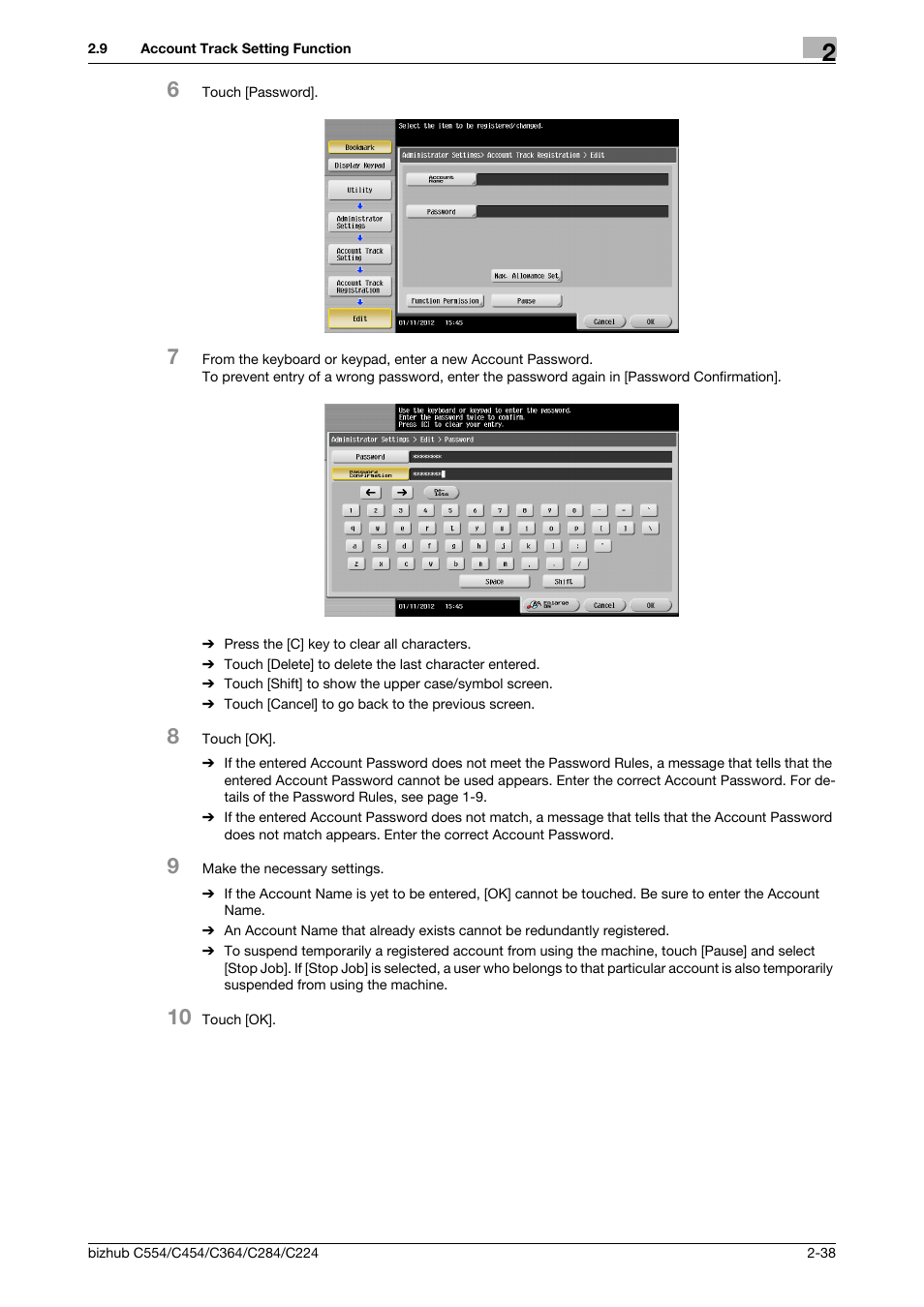 Konica Minolta bizhub C364 User Manual | Page 54 / 195