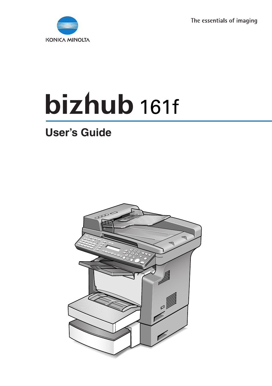 Konica Minolta bizhub 161f User Manual | 284 pages