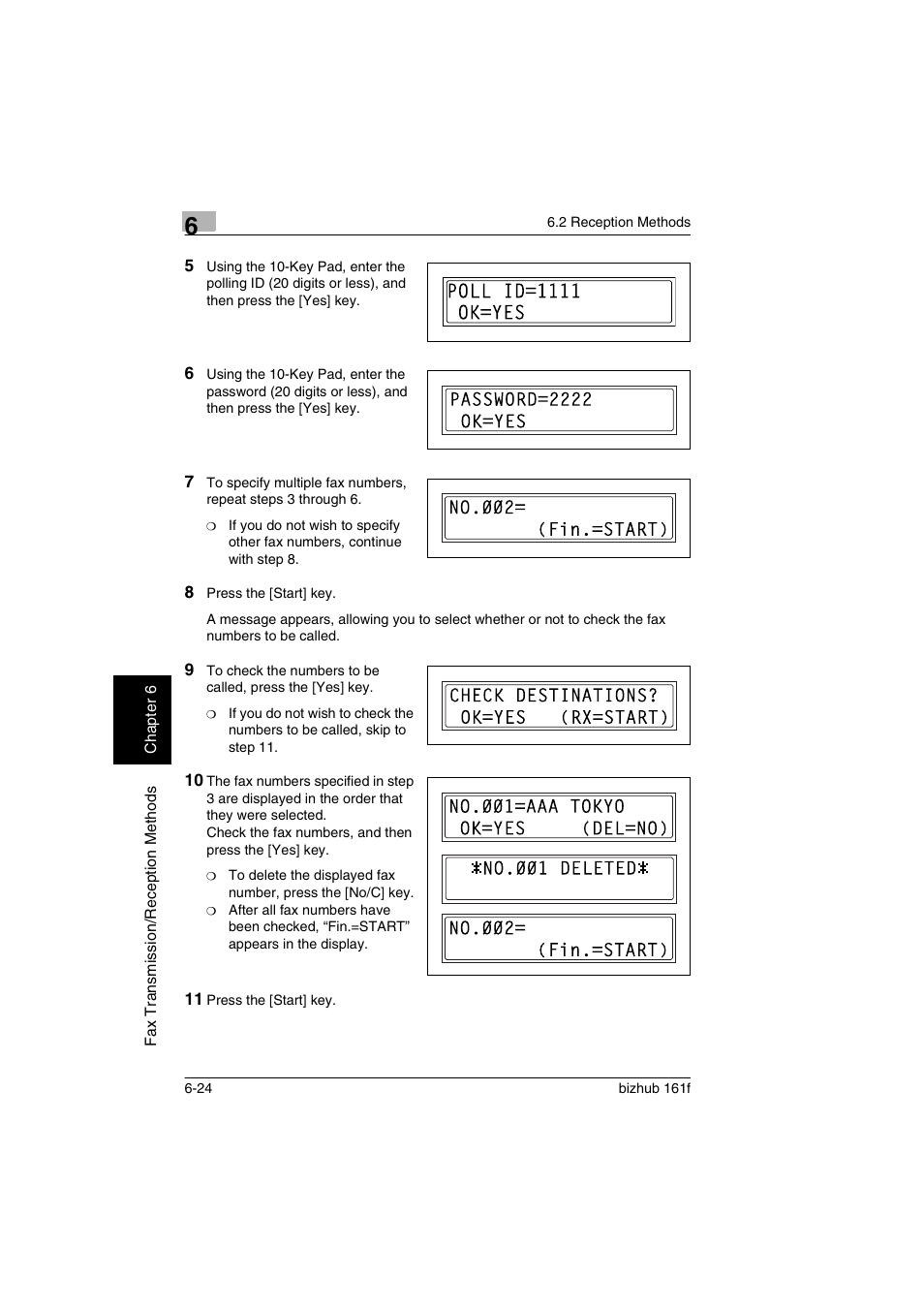 Konica Minolta bizhub 161f User Manual | Page 143 / 284