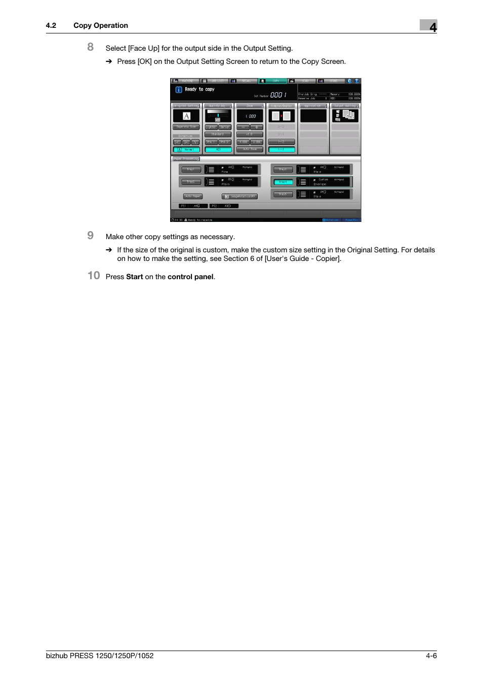 Konica Minolta bizhub PRESS 1052 User Manual | Page 29 / 42