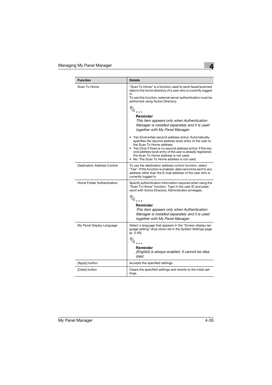 Konica Minolta PageScope Enterprise Suite User Manual | Page 112 / 132