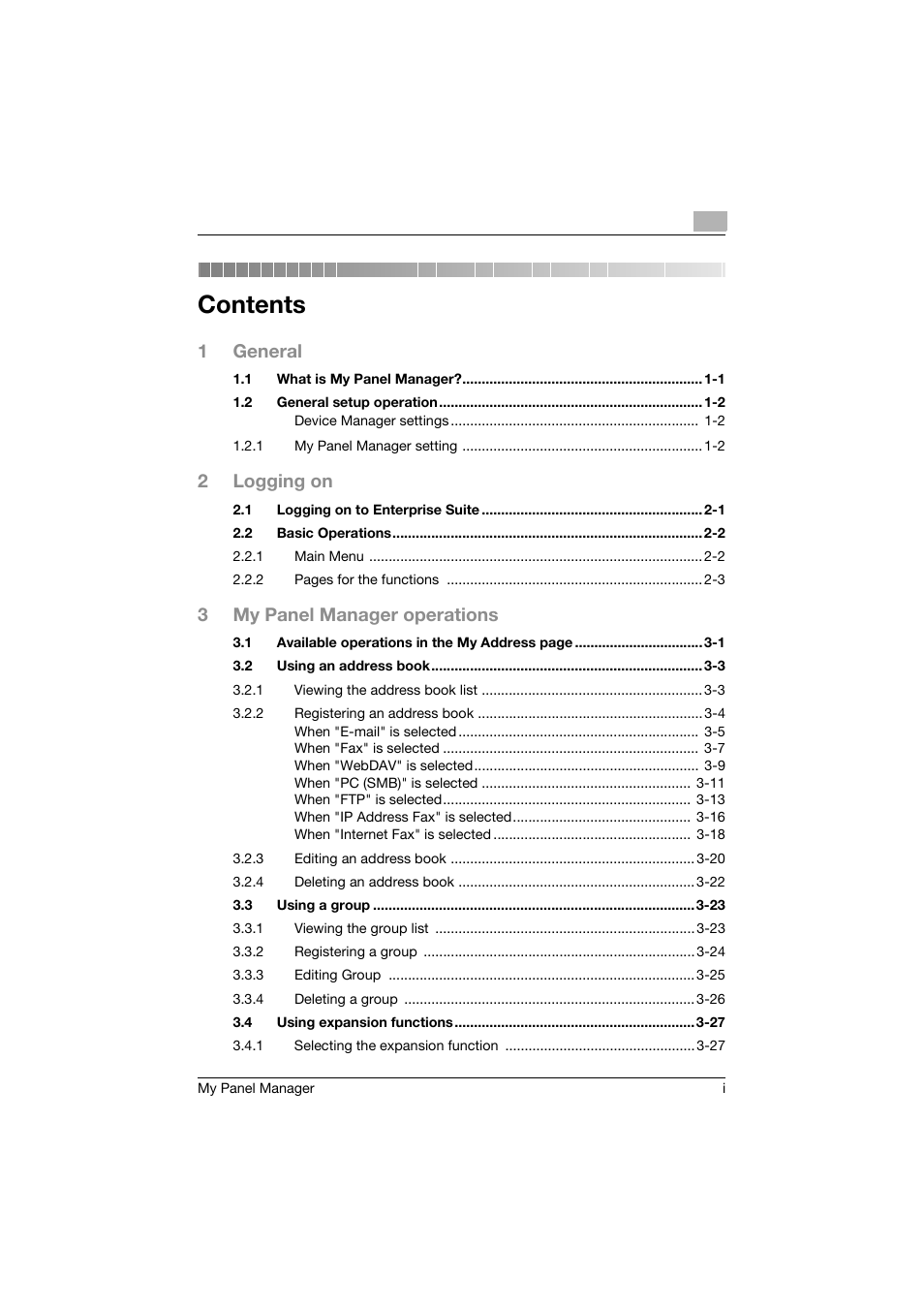 Konica Minolta PageScope Enterprise Suite User Manual | Page 2 / 132