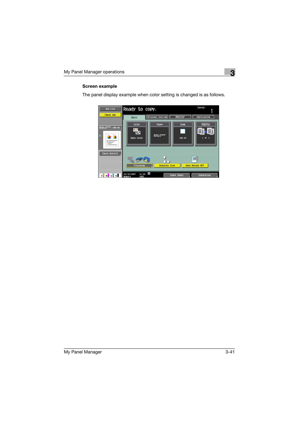 Screen example, Screen example -41 | Konica Minolta PageScope Enterprise Suite User Manual | Page 55 / 132