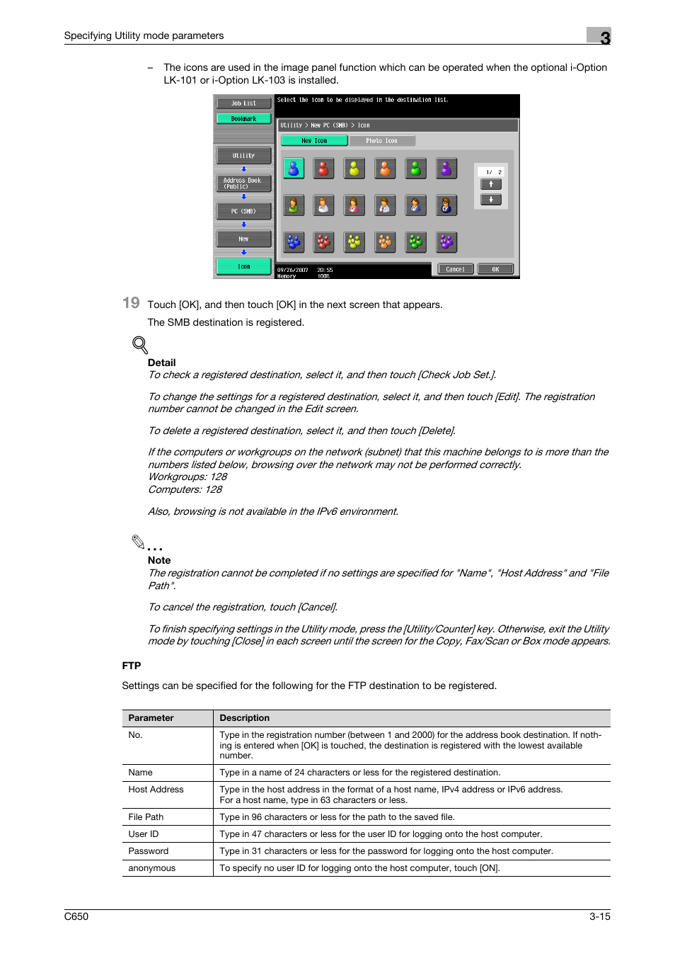 Ftp -15 | Konica Minolta bizhub C650 User Manual | Page 136 / 304