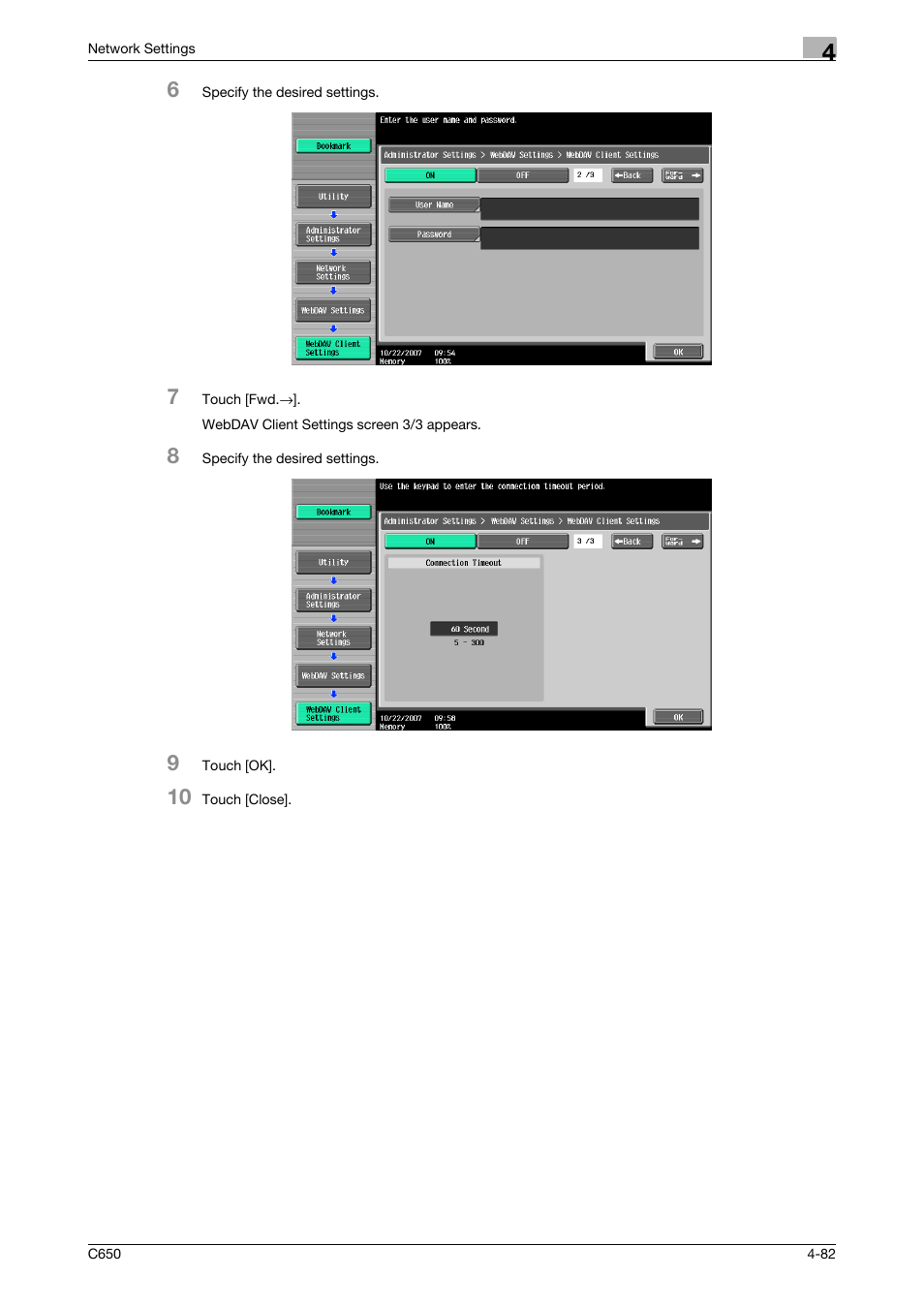 Konica Minolta bizhub C650 User Manual | Page 262 / 304