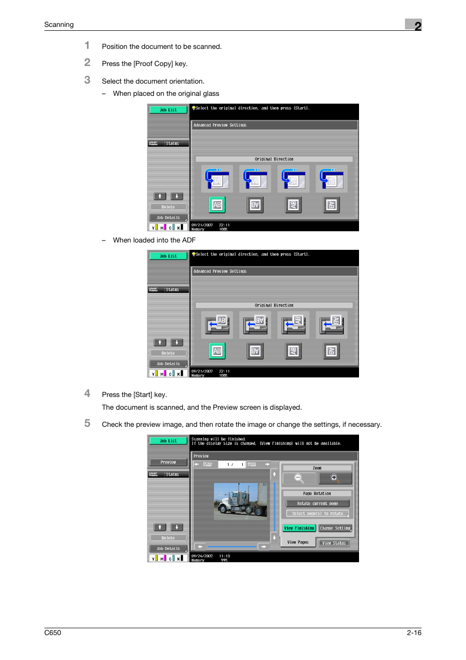 Konica Minolta bizhub C650 User Manual | Page 43 / 304