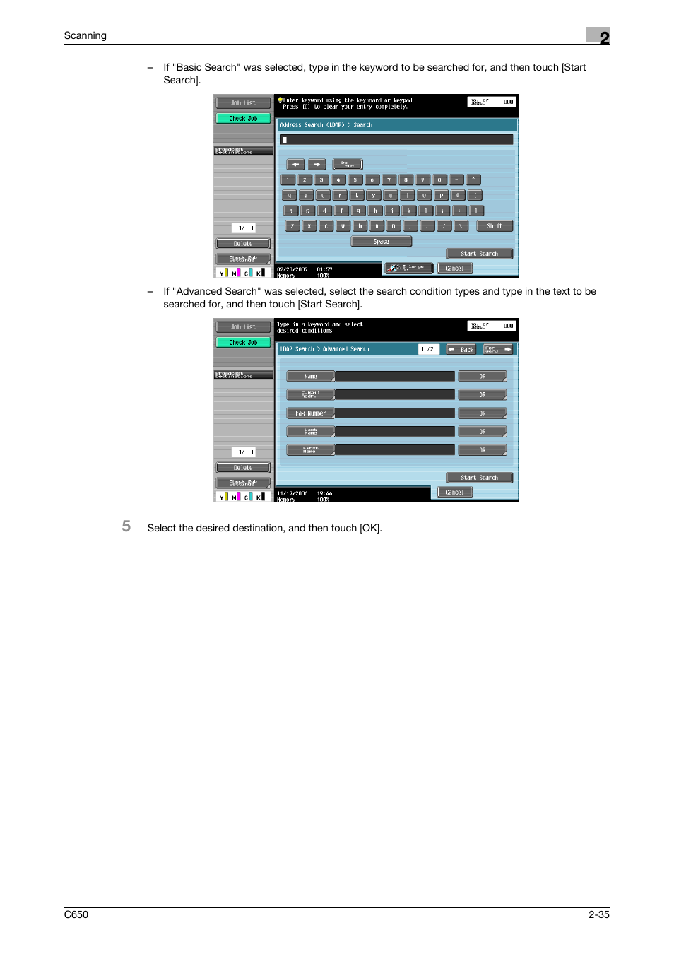 Konica Minolta bizhub C650 User Manual | Page 62 / 304