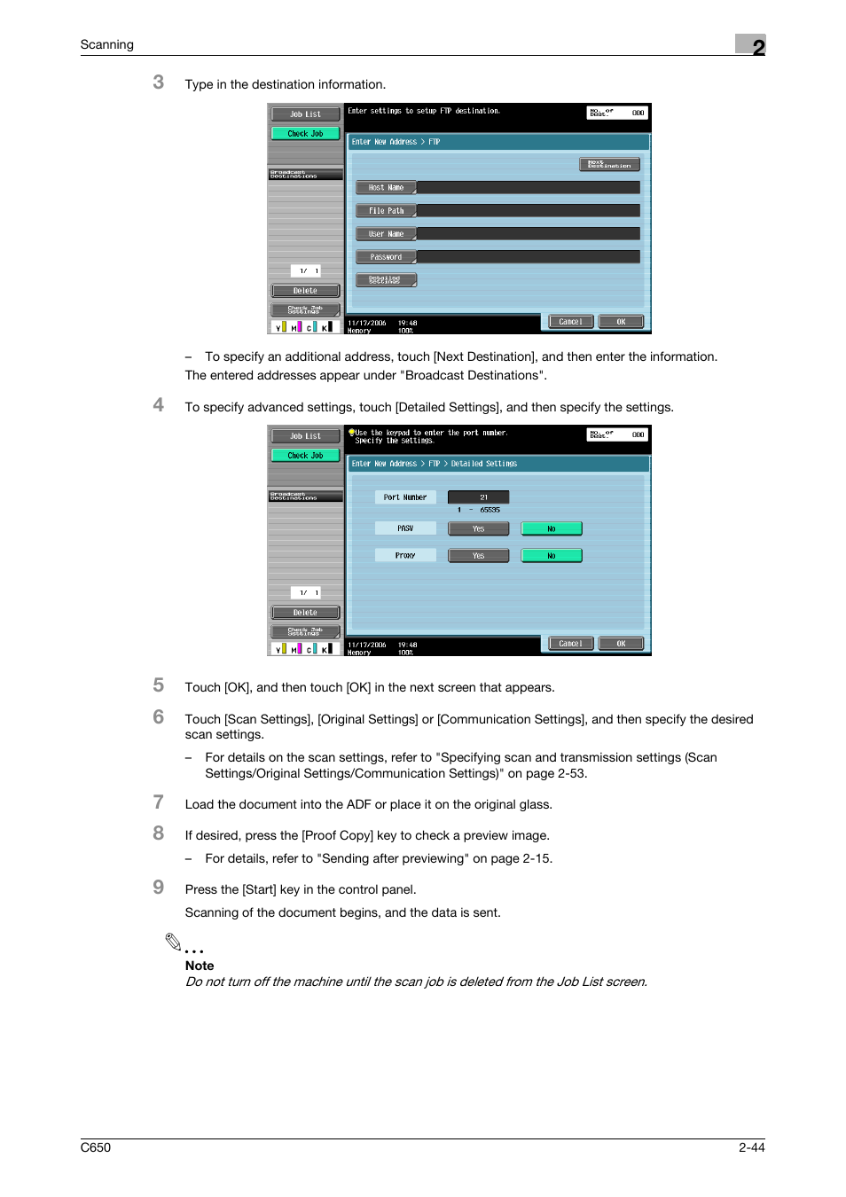 Konica Minolta bizhub C650 User Manual | Page 71 / 304