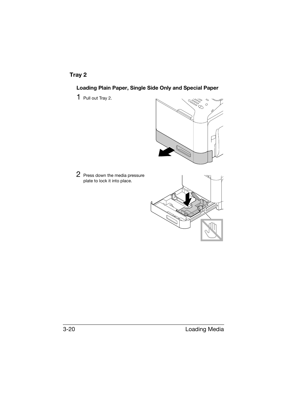 Tray 2, Tray 2 -20 | Konica Minolta bizhub C25 User Manual | Page 133 / 341