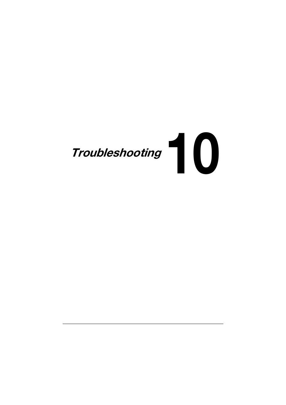 Ch.10 troubleshooting, 10 troubleshooting -1 | Konica Minolta bizhub C25 User Manual | Page 262 / 341