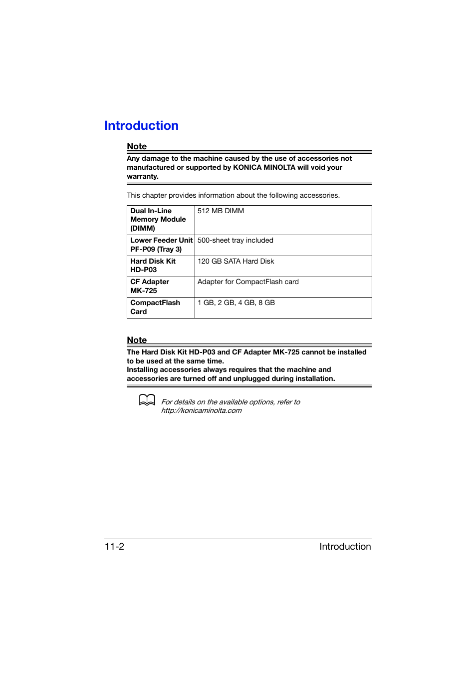 Introduction, Introduction -2 | Konica Minolta bizhub C25 User Manual | Page 311 / 341