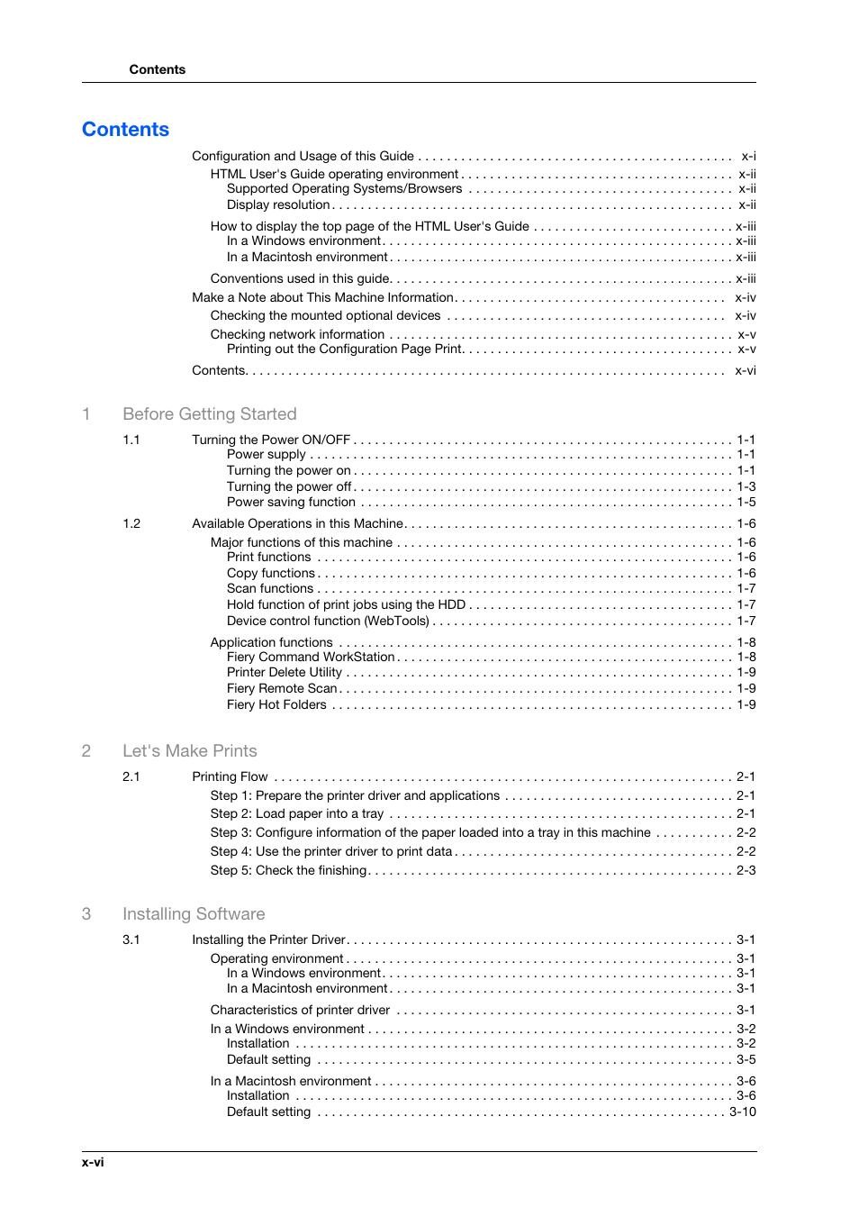 Konica Minolta IC-308 User Manual | Page 8 / 119