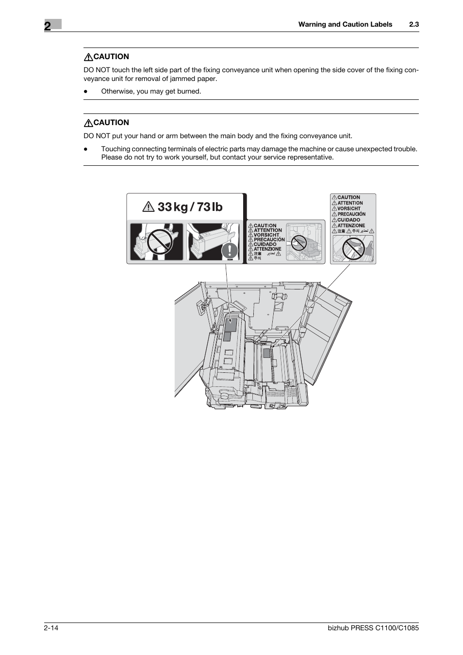 Konica Minolta bizhub PRESS C1085 User Manual | Page 22 / 48