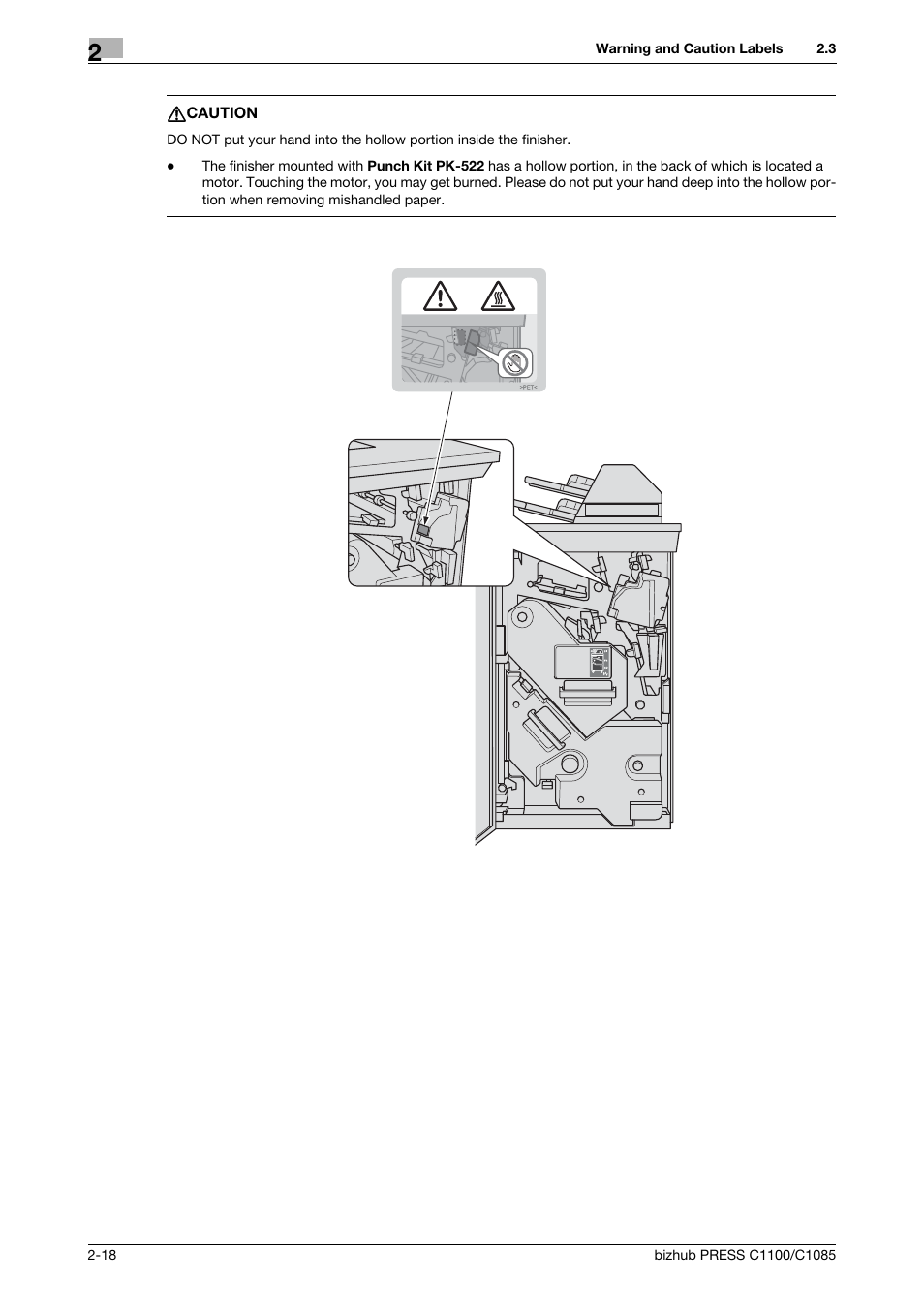 Konica Minolta bizhub PRESS C1085 User Manual | Page 26 / 48