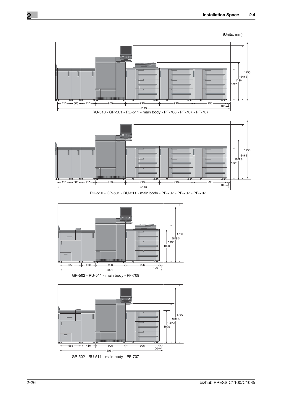 Konica Minolta bizhub PRESS C1085 User Manual | Page 34 / 48