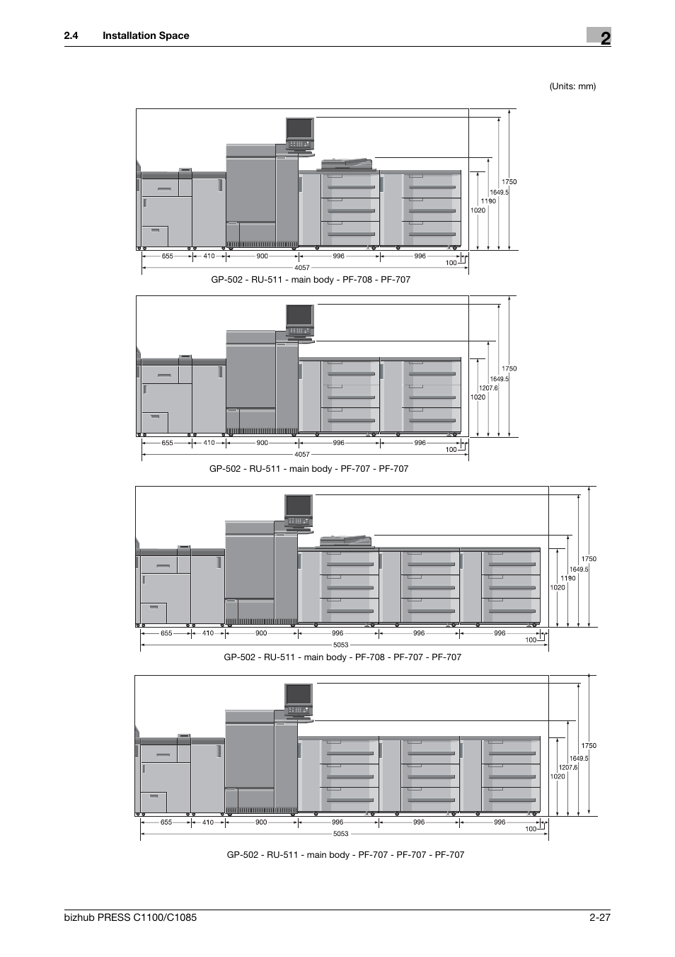 Konica Minolta bizhub PRESS C1085 User Manual | Page 35 / 48