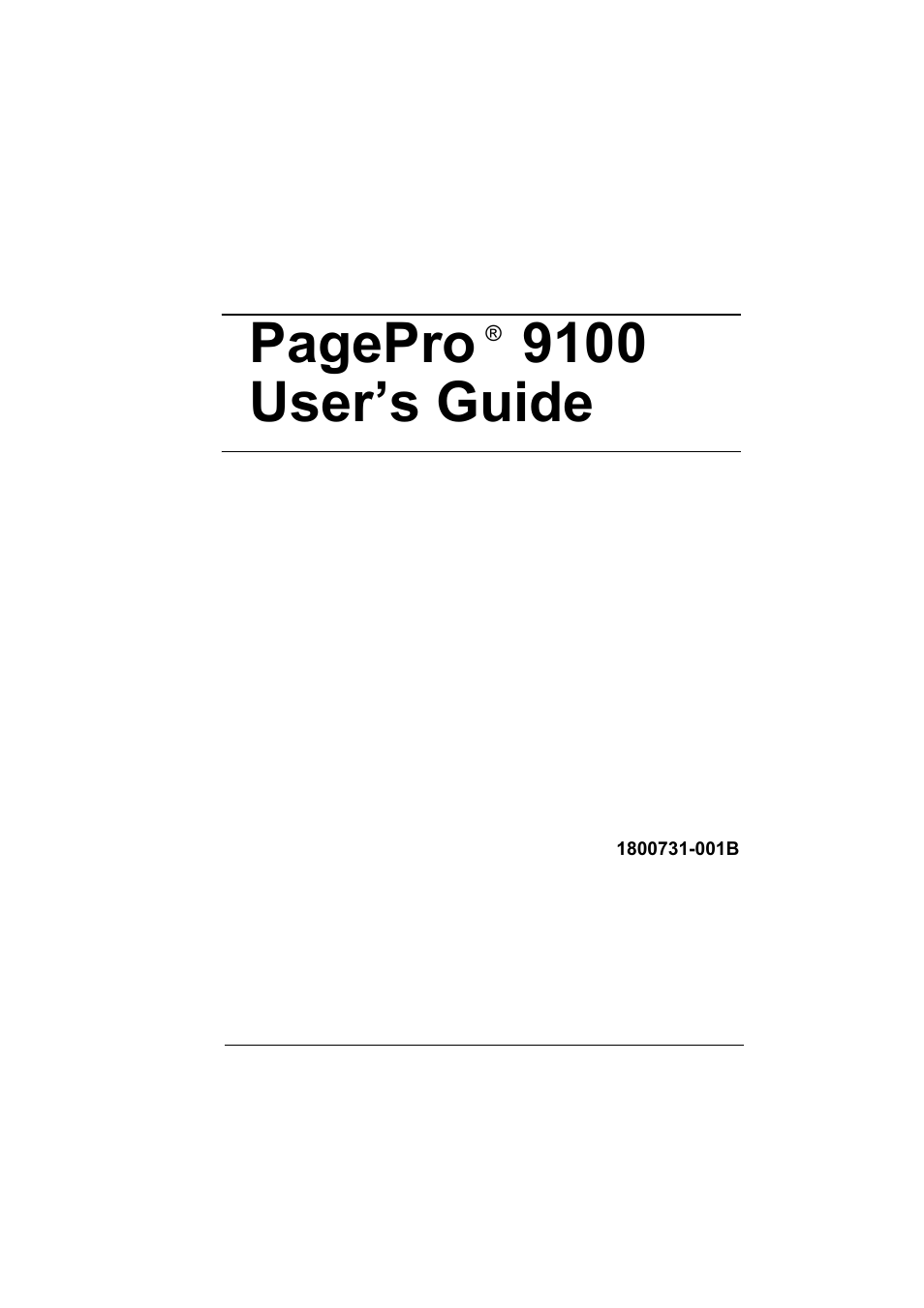 Konica Minolta PAGEPRO 9100 User Manual | 178 pages