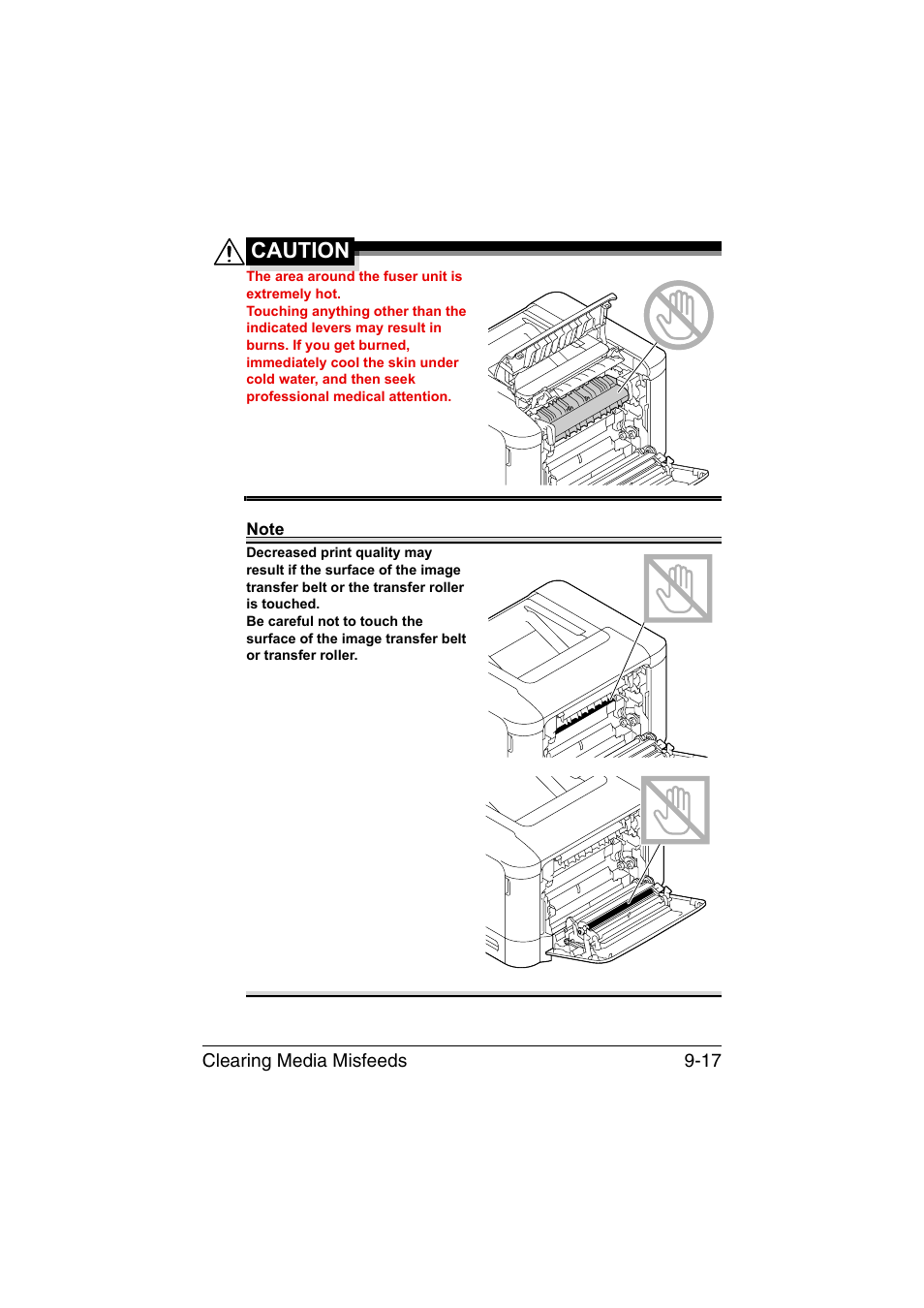 Caution | Konica Minolta magicolor 4750EN-4750DN User Manual | Page 224 / 280