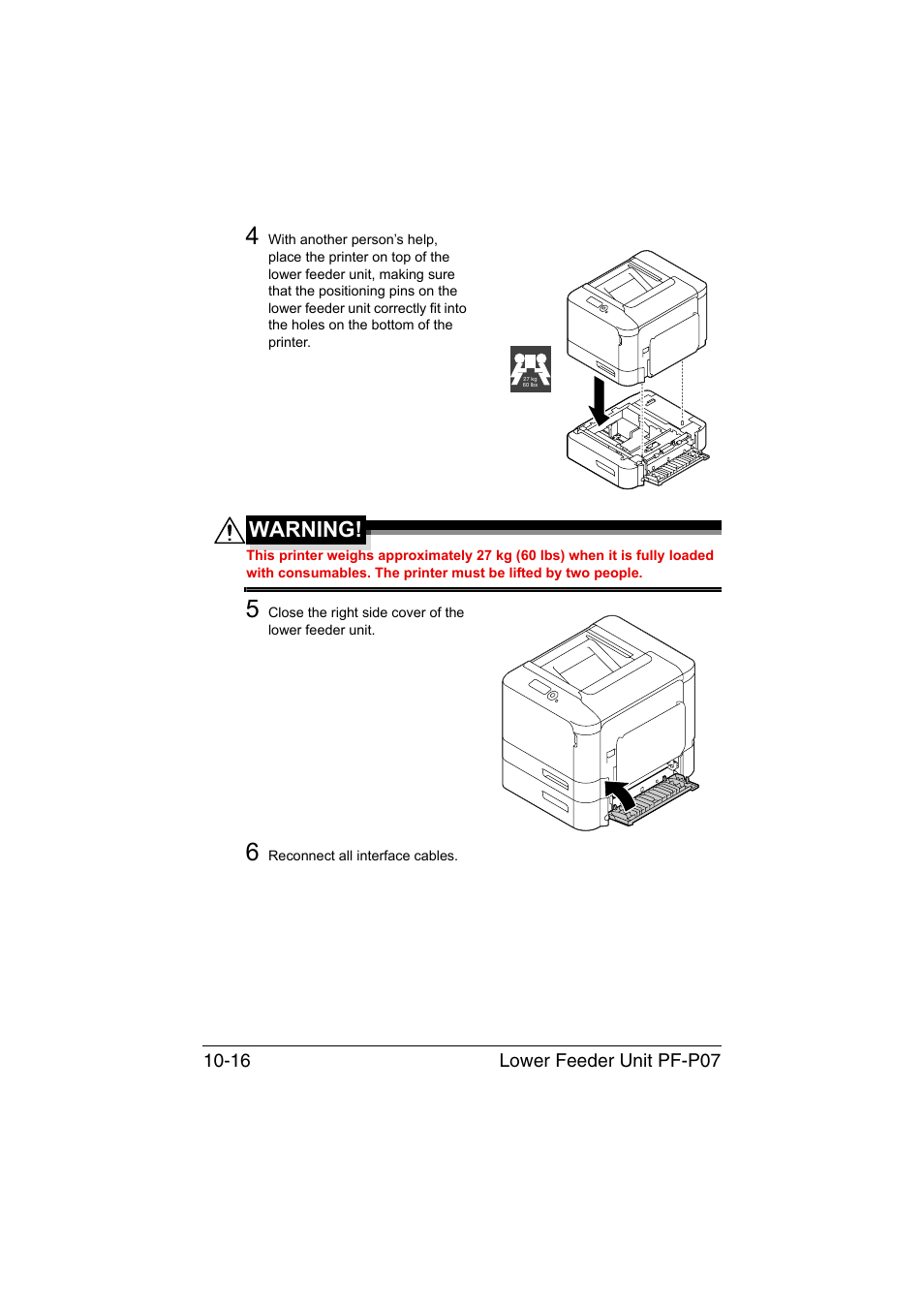 Warning | Konica Minolta magicolor 4750EN-4750DN User Manual | Page 269 / 280