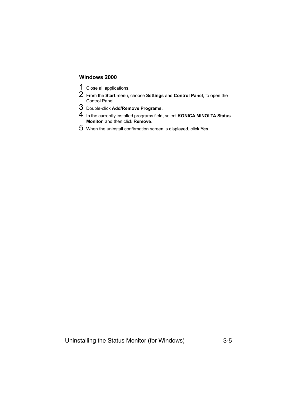 Windows 2000, Windows 2000 -5 | Konica Minolta magicolor 4750EN-4750DN User Manual | Page 42 / 280