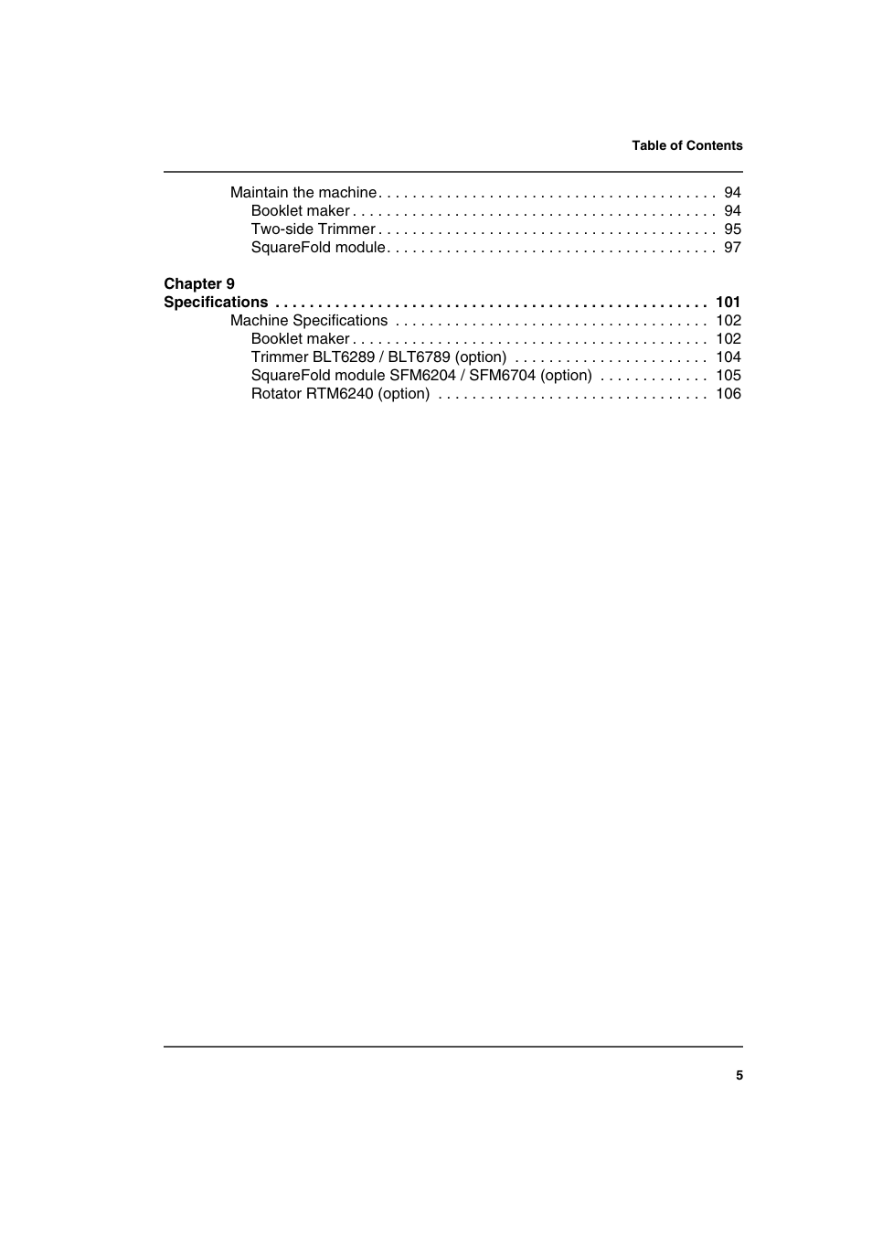 Konica Minolta bizhub PRO 2500P User Manual | Page 5 / 108